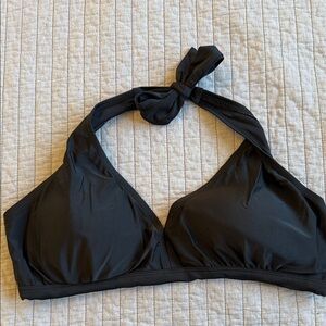 Swimsuits For All Black Bikini Top Size 16